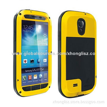 Waterproof Shockproof Dust-proof Metal Protective Cases for Samsung S4, OEM & ODM Orders are Welcome